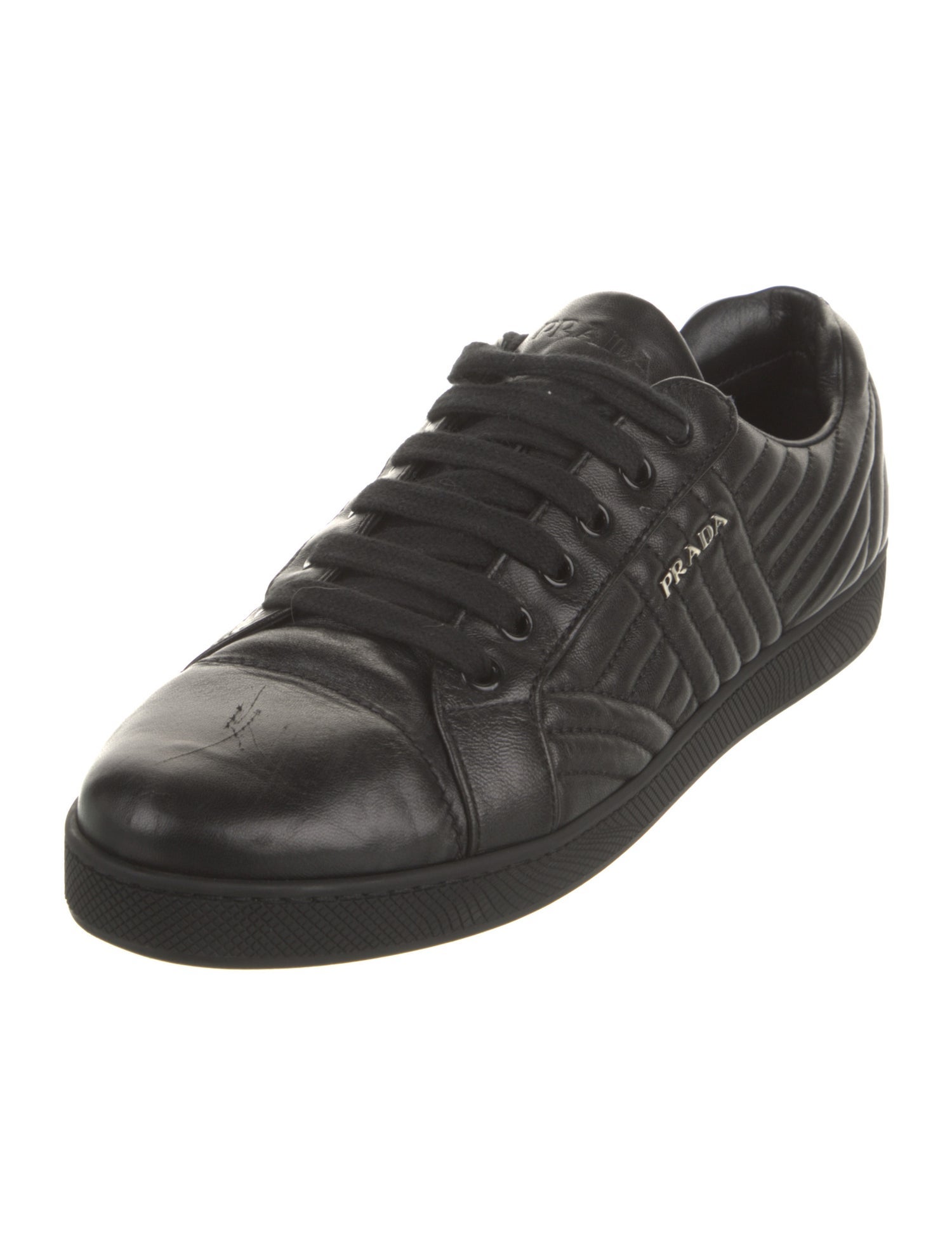 Prada Leather Sneakers